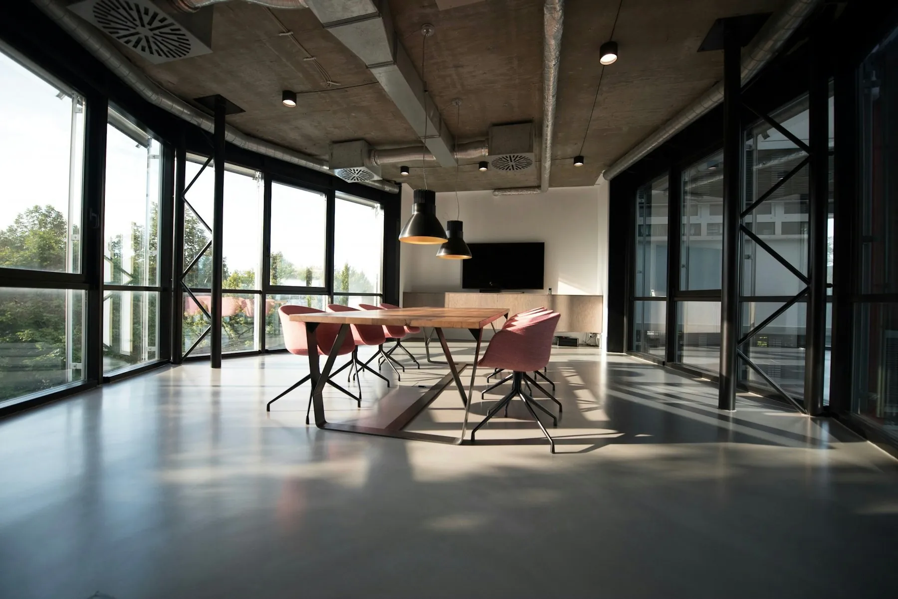 Consultants working together in an office