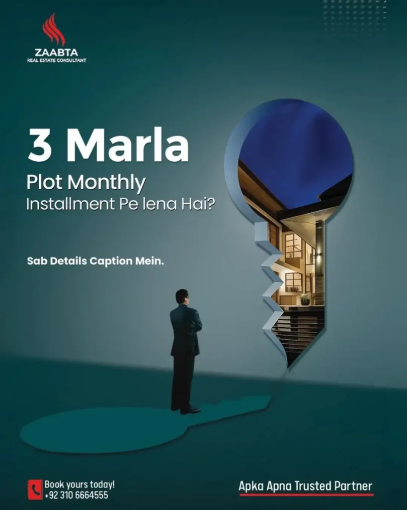 3 Marla Easy Installments